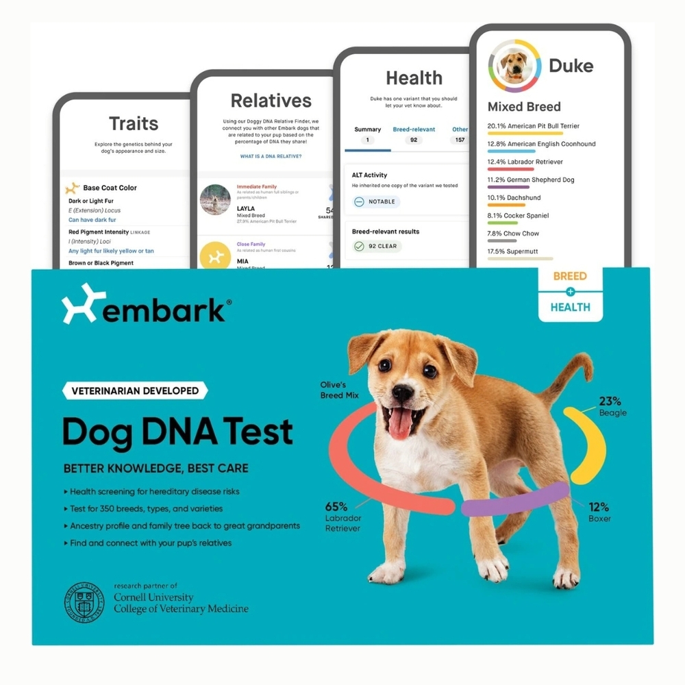 Bark Dog DNA Test Kit - Vibrant Blue - Picture 2 of 5